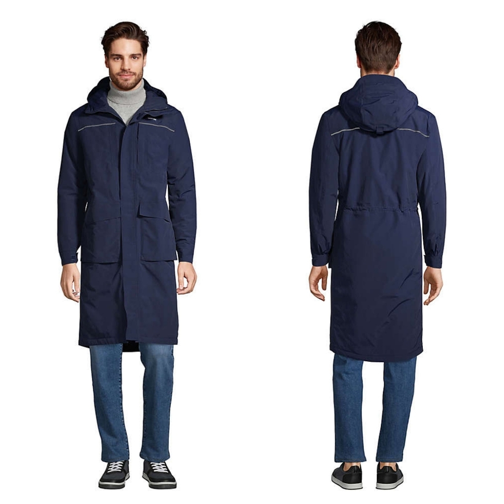 Lands' End winter mens coat